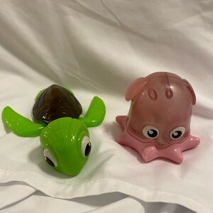 McDonald’s Happy Meal Toys- Octopus and Sea Turtle